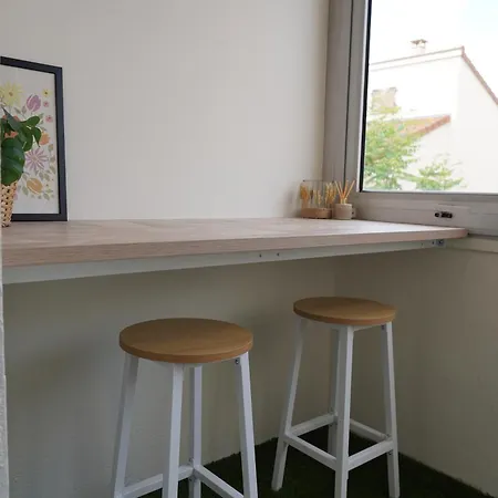 Les 20 Bonheurs - Cosy Pour 2 Pers - Check-in 24-24 Daire Aubière